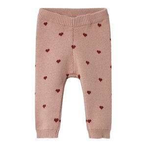 Lil' Atelier Lil' Atelier | Saran baby knit pants | Hearts
