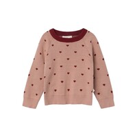 Lil' Atelier | Saran knit sweater | Hearts