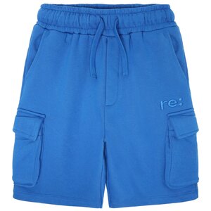 The New The New | Re:charge cargo sweatshorts | Strong Blue