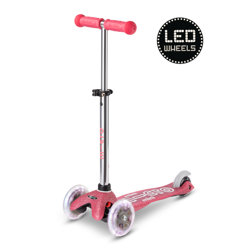 Micro Step Micro Step | Mini Micro Deluxe met glitters | 2-5 jaar Roze