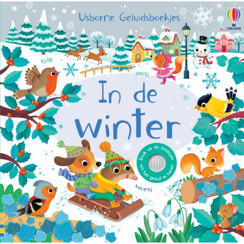 Boeken Usborne In de winter | Prentenboek met geluiden