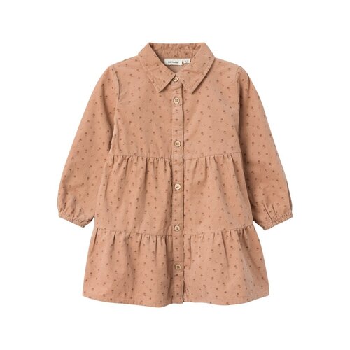 Lil' Atelier Lil' Atelier | Alva loose corduroy dress | Nougat