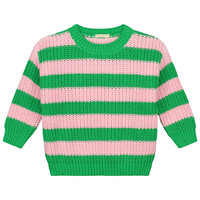 Yuki | Chunky knitted sweater | Spring stripes