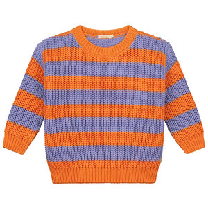 Yuki Kidswear Yuki | Chunky knitted sweater | Happy stripes