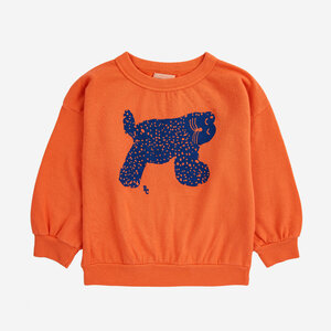 Bobo Choses Bobo Choses | Big Cat sweater | Orange