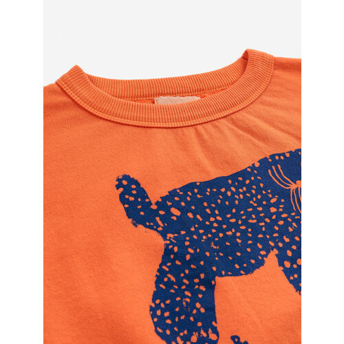 Bobo Choses Bobo Choses | Big Cat sweater | Orange