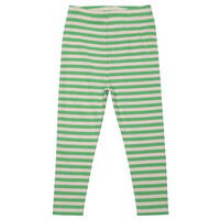 The New | Finn rib leggings | Bright Green stripe