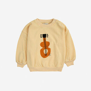 Bobo Choses Bobo Choses | Baby Acoustic Guitar sweater | Light Yellow