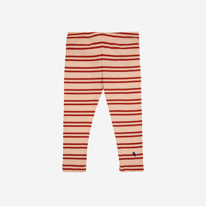 Bobo Choses Bobo Choses | Baby Red Stripes leggings