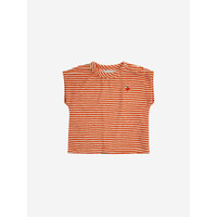 Bobo Choses | Baby Orange Stripes terry shirt