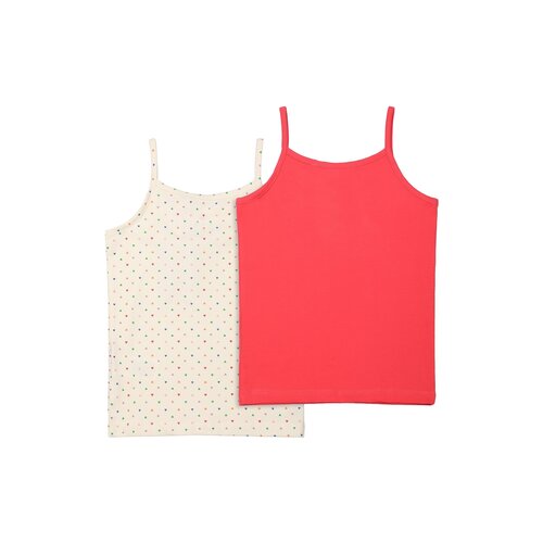 The New The New | Strap top | 2-pack Geranium