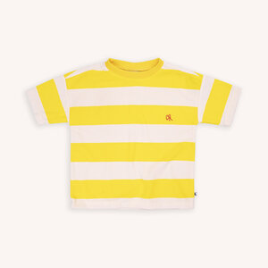 CarlijnQ CarlijnQ | T-shirt oversized | Stripes yellow