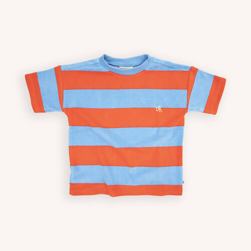 CarlijnQ CarlijnQ | T-shirt oversized Stripes red/blue