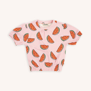 CarlijnQ CarlijnQ | Puffed short sleeve | Watermelon