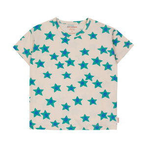 Tiny Cottons Tiny Cottons | Starflowers baby tee | Light cream