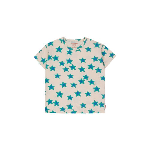 Tiny Cottons Tiny Cottons | Starflowers baby tee | Light cream