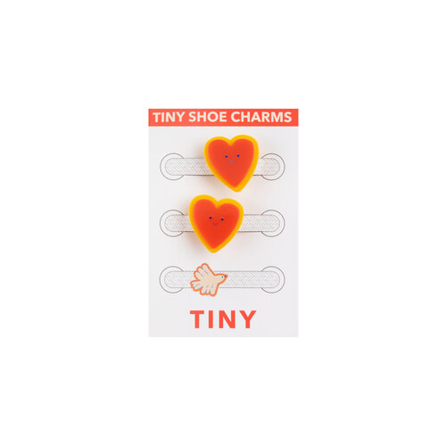 Tiny Cottons Tiny Cottons | Heart shoe charm | Summer red