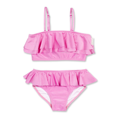 Petit Blush Petit Blush | Shiny ruffle Bikini | Pink