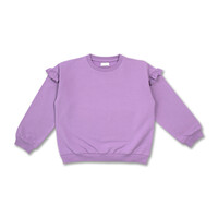 Petit Blush | Ruffle Sweater | English Lavender