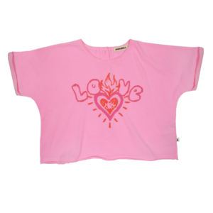 Ammehoela Ammehoela | Hippie.08 | T-shirt Love Sunny Pink