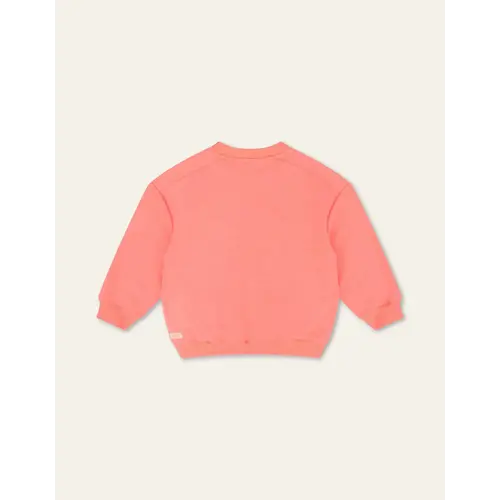 Oilily Oilily | Hooray sweater 34 Coral | Oilily Smiley Logo