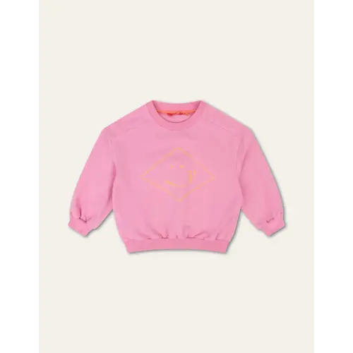 Oilily Oilily | Hooray sweater 35 Pink | Oilily Smiley Logo