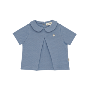 House of Jamie House of Jamie | Baby Collar Tunic Stone Blue