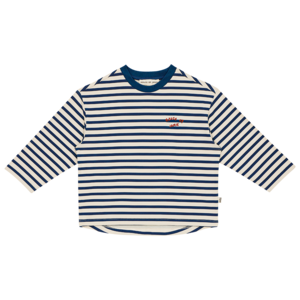 House of Jamie House of Jamie | Oversized Longsleeve Deep Blue Lines