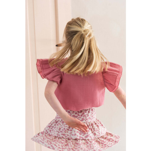 House of Jamie House of Jamie | Ruffled Skirt Rose Leo