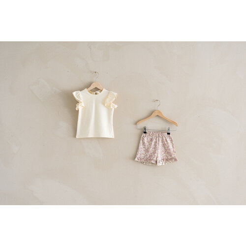 House of Jamie House of Jamie | Ruffled Tee | Cream