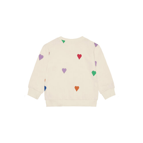 The New The New | Julie mini sweatshirt | Rainbow hearts