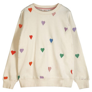 The New The New | Rainbow hearts sweatshirt