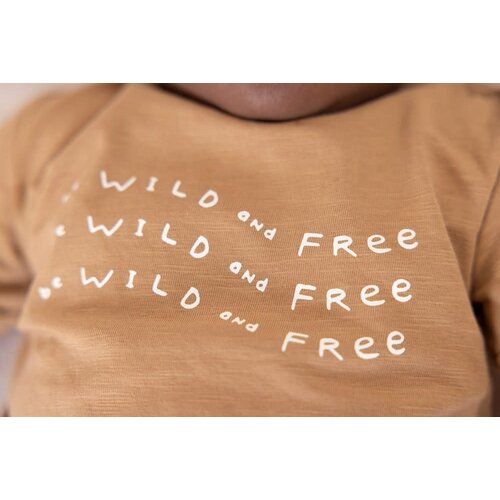 Feetje Feetje | T-shirt Wild and Free | Chameleon