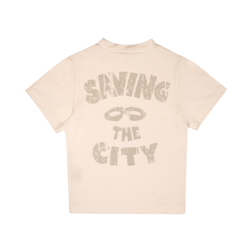 Baje Studio Baje Studio | Perth jersey tee | Saving the City Off-white