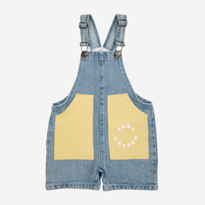 Bobo Choses Bobo Choses | Circle short dungaree | Blue