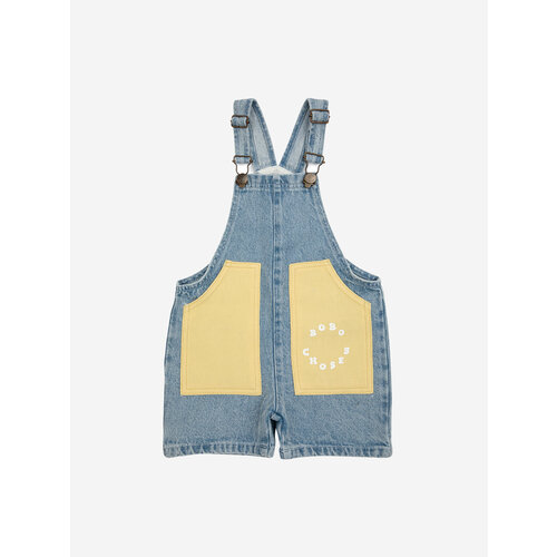 Bobo Choses Bobo Choses | Circle short dungaree | Blue