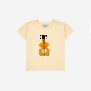 Bobo Choses Bobo Choses | Baby Acoustic Guitar T-shirt | Light Yellow