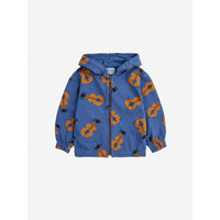 Bobo Choses | Baby Acoustic Guitar zipped hoodie | Navy blue