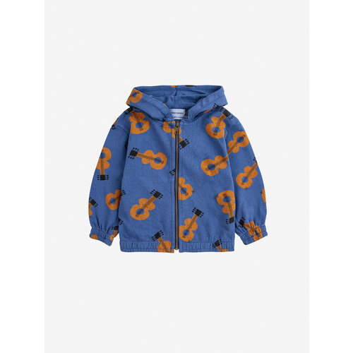 Bobo Choses Bobo Choses | Baby Acoustic Guitar zipped hoodie | Navy blue