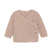 Huttelihut | Cardigan Wrap Knit | Mahogany Rose