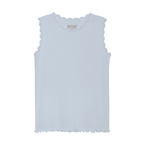 Huttelihut Huttelihut | Rib tanktop Celestial Blue