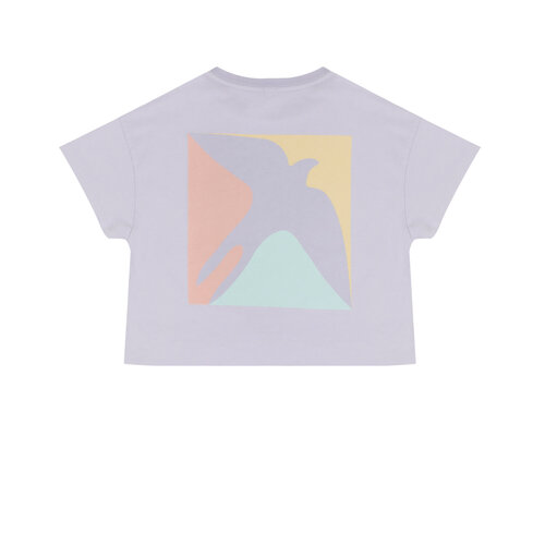 Jenest Jenest | Livia logo shirt | Light Lavender