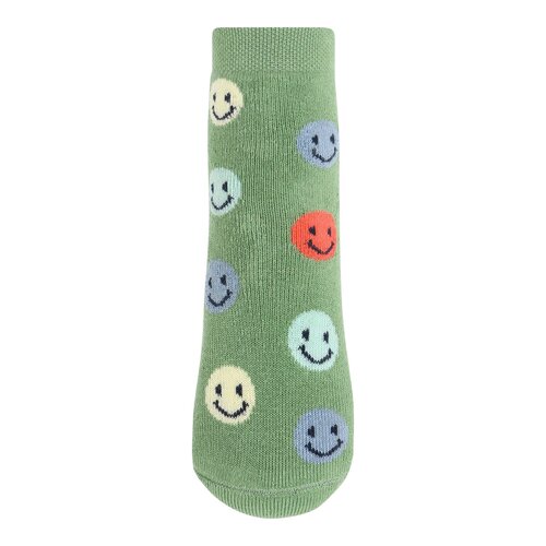 MP Denmark Melton | Smile socks anti-slip | 3027 Smiley slof sokken