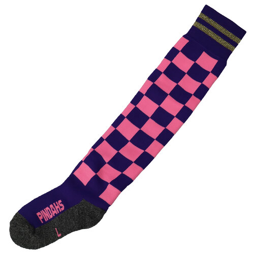 Pindahs Pindahs | Hockeysokken Amelie | Check purple