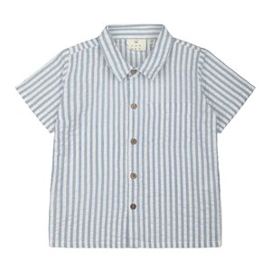 The New The New Siblings | Kojo shirt | Blouse Blue Fog stripe