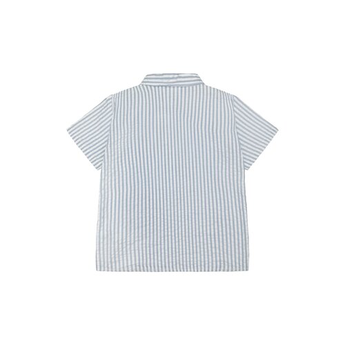 The New The New Siblings | Kojo shirt | Blouse Blue Fog stripe