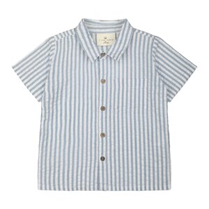 The New The New | Kai Shirt | Blouse Blue Fog stripe