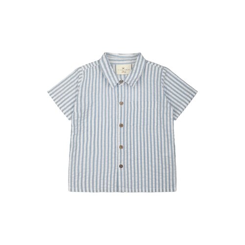 The New The New | Kai Shirt | Blouse Blue Fog stripe