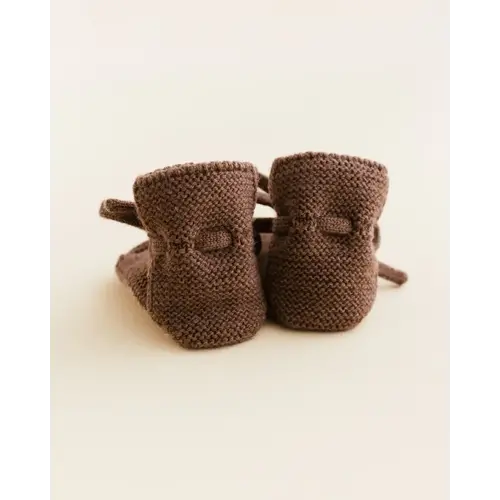 Hvid Hvid | Booties | Wollen slofjes Mocha