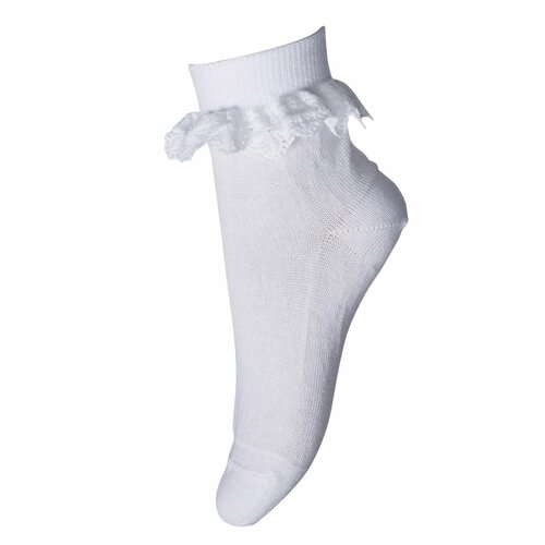 MP Denmark MP Denmark | 527 cotton socks with lace | White